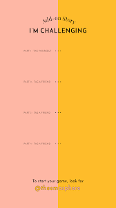 Instagram Story Game Templates Have Some Fun With Your Followers And Let Them Know More About You By Fill Instagram Story Story Games Instagram Story Template