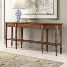 Sustainable wood 11 types of solid wood. Skinny 76 Solid Wood Console Table Reviews Birch Lane
