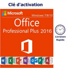 Activer office 2016 pro plus. Microsoft Office 2016 Professionnel Pro Plus Francais Cle Licence D Activation A Telecharger Cdiscount