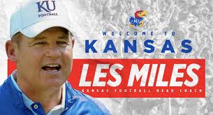Kansas football hires Les Miles as coach