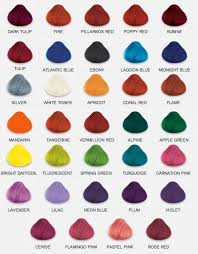 La Riche Directions Vegan Hair Dyes Colour Chart In 2019