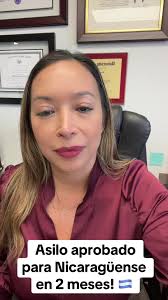 Asilo Aprobado para Nicaragüense en 2 Meses