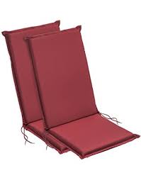 Cuscini schienale alto da giardino. Amazon It Cuscini Per Sedie Da Giardino Giardino E Giardinaggio