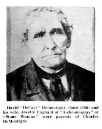 One of my ggg grandfathers david demontigny father of charles demontigny.