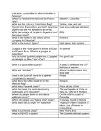 As 10 is one tenth of 100, then 10% means 'one tenth of'. Over 100 Trivia Questions About Spanish Life And Culture Tpt