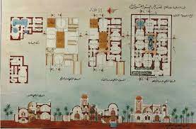 Arabic House Plan And Section