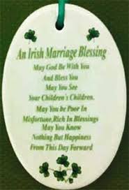 And bless the hearth and bless the board and bless each place of rest, and bless each door that opens wide to strangers as to kin, and bless each crystal window pane that lets the starlight in, Irish Christmas Ornament Wedding Blessing Shamrocks