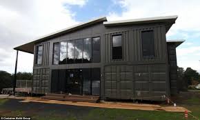 Container Home Built By Australian Company Container Build Group Container House Plans Shipping Container Home Designs Container House