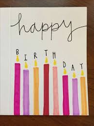 Very Simple Birthday Card Birthday Card Drawing Birthday Cards Diy Homemade Birthday Cards