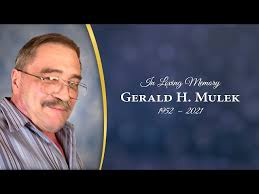 Gerald Mulek Funeral Service