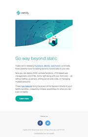 Introducing Dynamic Tools To Take Your Site Further Really Good Emails Email Template Ideas O Email Marketing Template Email Template Design Email Design