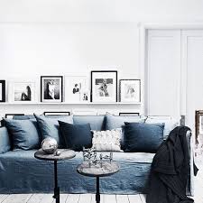 In the living room, a blue sofa can energize or sooth, depending on how you style it. Furniture Living Room The Apartment Of Annika Von Holdt Decor Object Your Daily Dose Of Best Home Decorating Ideas Interior Design Inspiration