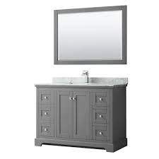 The mirror plays a key part in our daily grooming like i have a 48 vanity in my bathroom and wonder what size round mirror i should hang. 48 Inch Bathroom Vanities At Lowes Com Search Results Marble Vanity Tops Single Sink Bathroom Vanity Single Bathroom Vanity