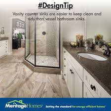 Meritagehomes Designtip Dreambathroom Bathroom Home Dream Bathrooms Vanity Counter