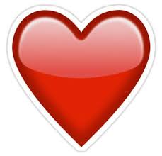 Red Heart Emoji Sticker Imagens De Emoji Papel De Parede Adidas Emoji