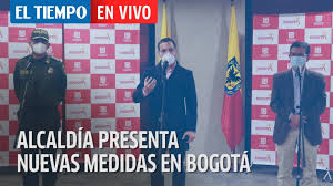 Implementar la medida de pico y cédula para compras, servicios bancarios y notariales, desde el 6 de abril a las 00:00 horas, hasta el lunes 19 de abril de 2021 a las 11:59 p.m. El Tiempo Alcaldia Presenta Nuevas Medidas En Bogota Facebook