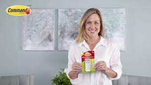 This is great for keeping your cabinets and countertops neat between usage. Command Large Canvas Picture Hanger Youtube
