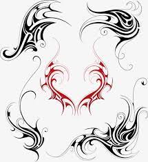 Exquisite Fashion Pattern Vector Material Volume Pattern Design Png And Psd Tribal Tattoos Tribal Art Designs Tribal Tattoo Designs