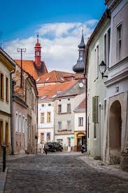 Old Town Streets Of Znojmo Czech Republic Mahren Bohmen Tschechien