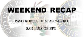 Last updated 57 seconds ago: Slo County Weekend Recap Atascadero News