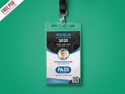 Download Free Conference Vip Entry Pass Id Card Template Psd You Can Be Used Entry Pass Id C In 2020 Business Card Template Psd Id Card Template Agency Business Cards