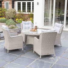 Argos home lido glass round dining table & 4 chairs. Astor 4 Seater Envirobuild