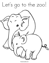 Let's go coloring crazy with these plant perfect adult coloring sheets. Let S Go To The Zoo Coloring Page Twisty Noodle