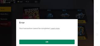 It will direct you to the payment page with google pay. Transaction Error Google Play Community