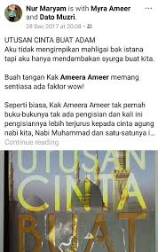 Utusan cinta buat adam episod 27. Penulisan2u Ulasan Nur Maryam Untuk Novel Utusan Cinta Facebook