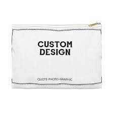 Best travel makeup bag with pouches. Personalized Accessory Pouch Custom Makeup Bags Pencil Case Customizable Customize With Your Photo Logo Graphic Custom Text Quote