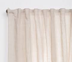 Visillo Con Fruncido Taylor Natural L Visillos Cortinas Dormitorios