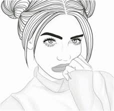 47 dessins de coloriage lego. Dessin A Colorier Fille Ado Kawaii Novocom Top