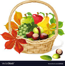 Basket With Autumn Fruit And Vegetables Isolated On White Background Download A Free Preview Or High Quality Ado Fall Fruits Fruit Illustration Fruit Painting