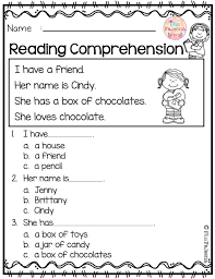 Free interactive exercises to practice online or download as pdf to print. Free First Grade Reading Comprehension Worksheets Printables