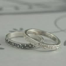 Ring Silver Wedding Band Dutch Ring Hex Sign Band Pennsylvania Etsy In 2021 Silver Wedding Bands Silver Rings Stacked Wedding Bands