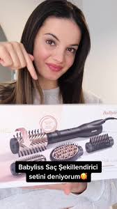 Babyliss As970e Big Hair Luxe Döner Fırçalı Hava Üflemeli Saç  Şekillendirici