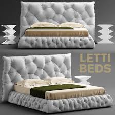 3d Punto Bed Pianca Model 187 Free Download In 2020 Bedroom Bed Design Bed Headboard Design Bed