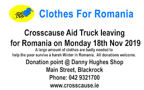 That could save your life! Cross Cause Seeking Clothes Donations For Those In Need In Romania Talk Of The Town