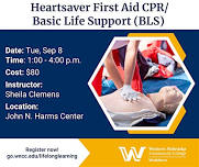 Heartsaver First Aid CPR/Basic Life Support (BLS)