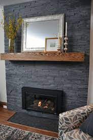 I tried quite a few different dark gray colors on our exterior and found iron ore to be more of a true dark gray. 45 Best Painted Stone Fireplace Ideas Painted Stone Fireplace Fireplace Stone Fireplace