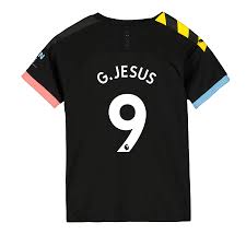 As low as €44.98 regular price €89.95. Manchester City Away Shirt 2019 20 Kids With G Jesus 9 Printing