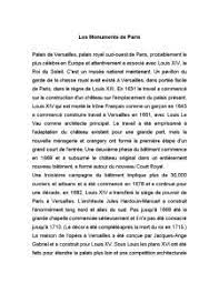 Paris est la capitale de la france. Referat Franceza Les Monuments De Paris Franceza 15211
