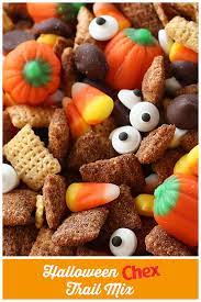 Halloween Chex Trail Mix Halloween Trail Mix Recipe Trail Mix Chex Trail Mix Recipe