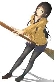 Flying Witch Makoto By Smile Flying Witch Anime Flying Witch Brave Witches