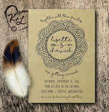 Mandala Bohemian Wedding Invitation Wedding Invitations Boho Boho Chic Wedding Invitations Trendy Wedding Invitations