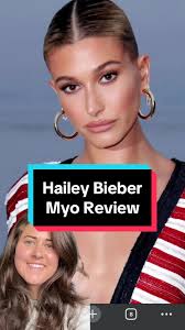 Hailey Baldwin with Braces