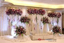 Latest Wedding Stage Decoration 2020 In 2020 Wedding Stage Decorations Wedding Stage Design Wedding Hall Decorations