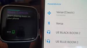 Solved Can I Control Music From My Phone With Versa Fitbit Community
