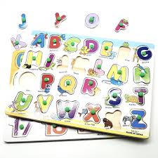Crossword puzzles are for everyone. Wooden Alphabet Numbers Puzzle Board Supia Jigsaw Puzzles Puzzles Kiririgardenhotel Com