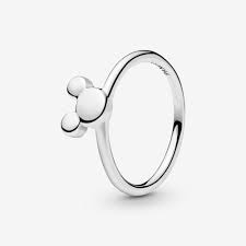 Sabrina silver sterling silver high polished jigsaw puzzle ring black enamel 15/32 inch wide, sizes 6 to 10. Disney Mickey Silhouette Pandora Au
